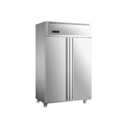 Two Door Fridge (Stainless Steel)