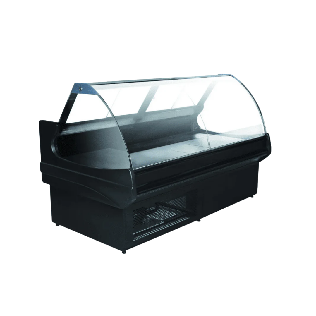 Seafood Curved Glass Deli For Hire