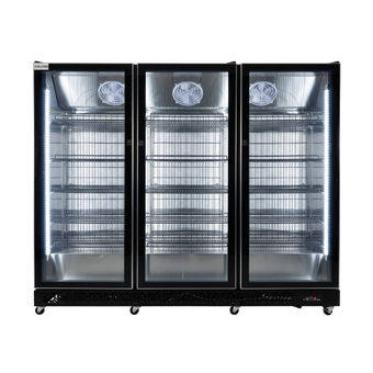 compare product AislePro Max Triple Door Display Fridge
