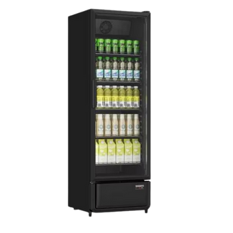 compare product SC-380 Black Single Door Display Fridge - Rent to Buy