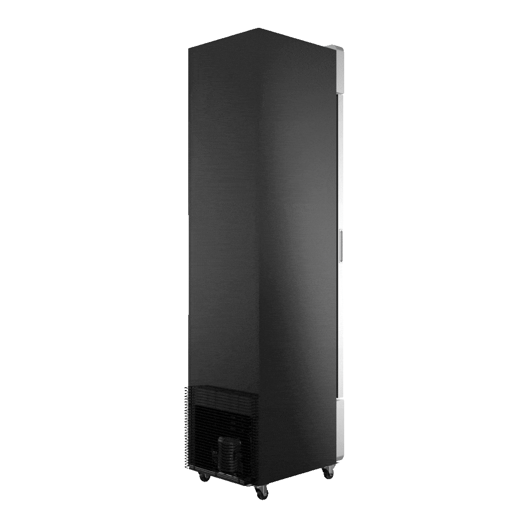 Black Slimline Fridge - Rent to Buy