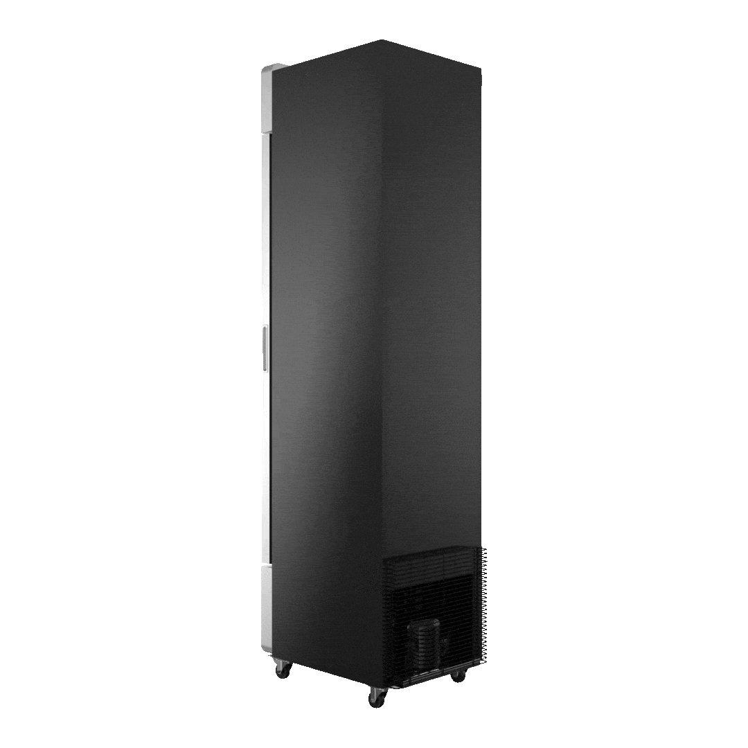 Black Slimline Fridge - Rent to Buy