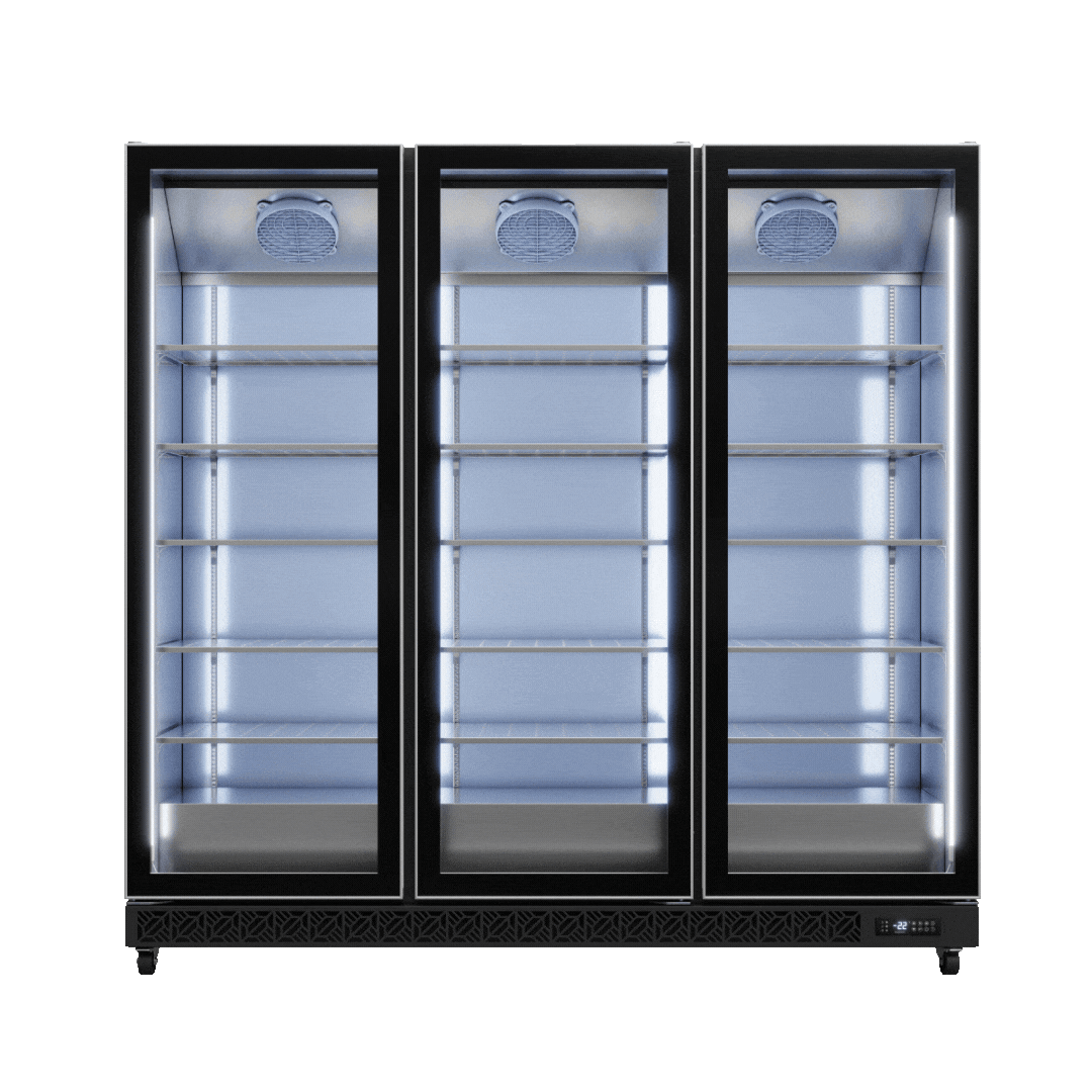 AislePro Max Triple Door Display Freezer