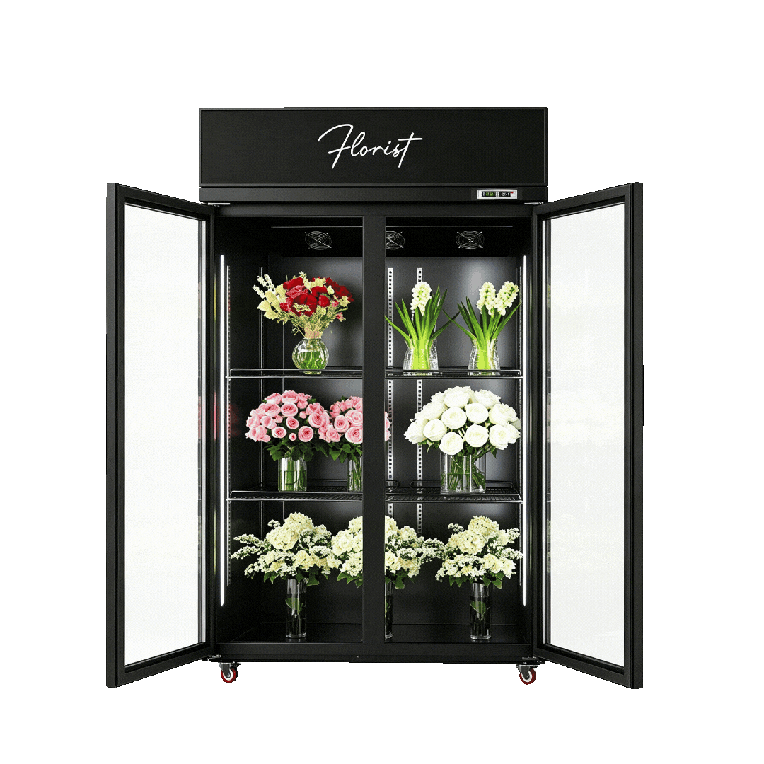 FLORA PRO™ 2-Door Flower Display Fridge