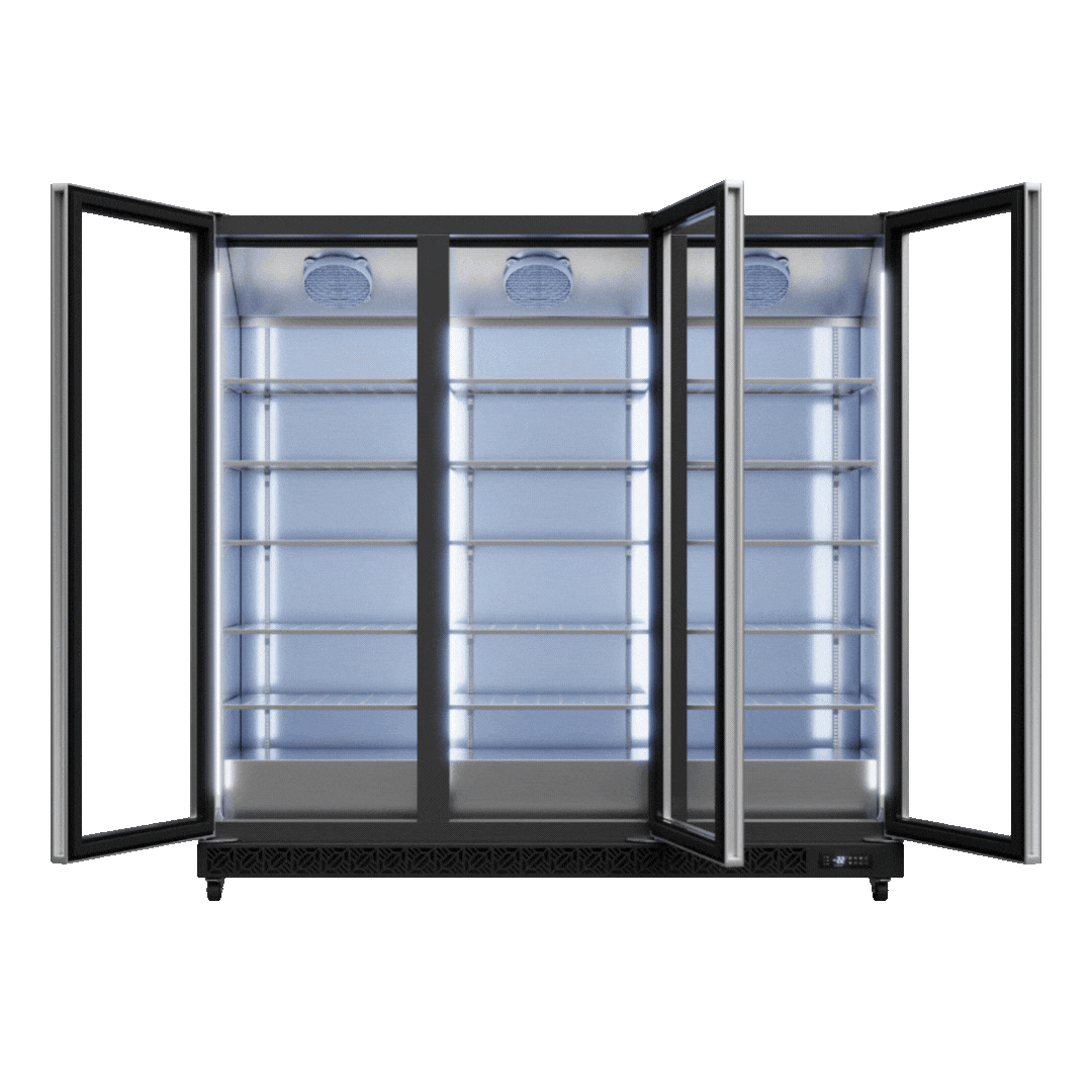 AislePro Max Triple Door Display Freezer