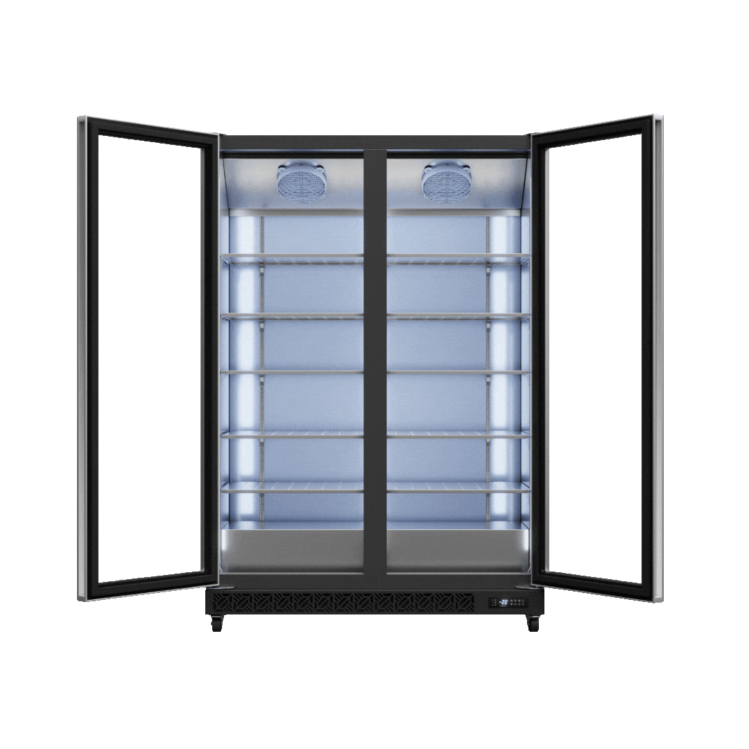 AislePro MAX Double Door Display Freezer