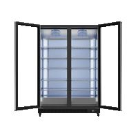 AislePro MAX Double Door Display Freezer
