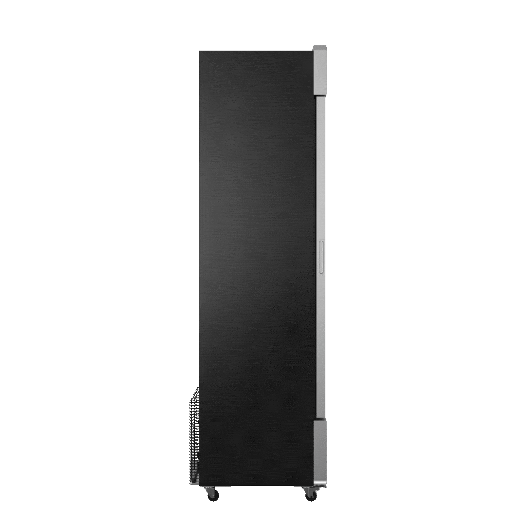 Black Slimline Freezer