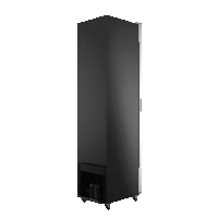 Black Slimline Freezer