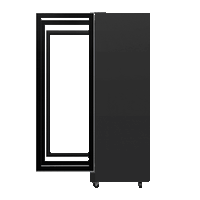 AislePro Max Triple Door Display Freezer
