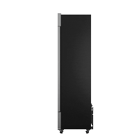 Black Slimline Freezer