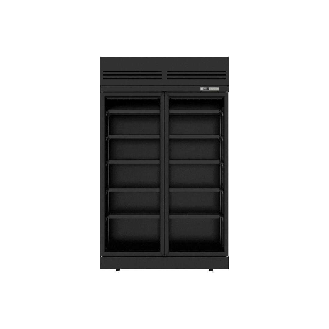 Two Door Fridge (Elegance Black) - Rent to Buy