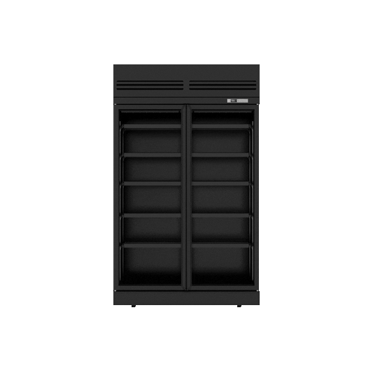Two Door Fridge (Elegance Black) - Rent to Buy
