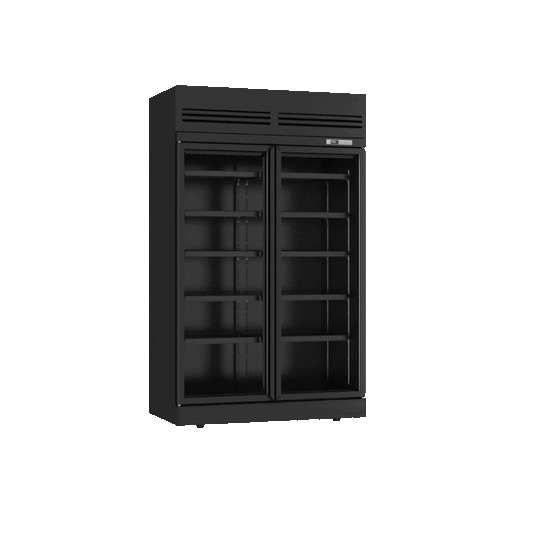 Two Door Fridge (Elegance Black) - Rent to Buy